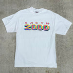 Large - Vintage y2k earth 2000 t-shirt