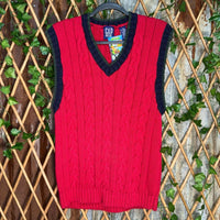 Vintage y2k gap 1990s 00s fisherman knit sailor sweater vest