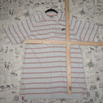 Large - Vintage / Y2K Nike 2000s stripe embroider golf polo