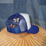 OSFA - CND logo pinup girl butterfly patch otto trucker hat