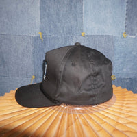 OSFA -Vintage Y2K Choctaw Indian embroider spellout rope hat
