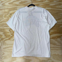 Vintage y2k 1980s super dons retro style white t-shirt