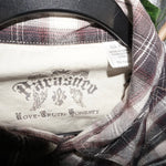 Medium - Vintage / Y2K PARASACO grunge 2000s flannel t-shirt