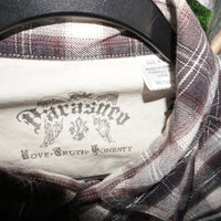Medium - Vintage / Y2K PARASACO grunge 2000s flannel t-shirt
