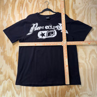 Vintage Y2K planet eclipse grunge 2000s motocross t-shirt