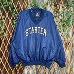 Vintage Y2K embroidered starter 1990s pullover windbreaker