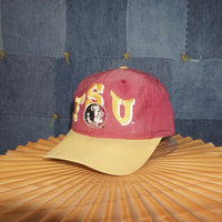 OSFA- Vintage Y2K FSU Florida State University faded 90s hat