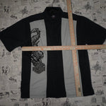 Medium- Vintage Y2K Harley Davidson button up mechanic shirt
