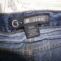 30 - Vintage / Y2K G. tton dragon embroider 00s denim kprts