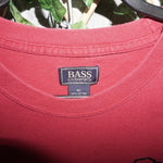 XL - Vintage Y2K G.H.bass & co. fishing 2000s red LS t-shirt