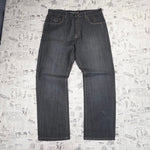 40 -Vintage Y2K Brooklyn express cross embroider jeans pants