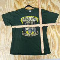 Vintage y2k blue canyon jeep poker 2000s t-shirt