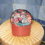 OSFA - Vintage / Y2K grunge 2000s trucker embroidered hat