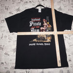 XL - Vintage Y2K Pirate rum pinup girl texas 2000s t-shirt