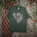 XL - Vintage Y2K Arizona wolf native nature fade 90s t-shirt