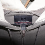 XL Vintage Y2K PHAT farm hip hop embroider 00s zip up hoodie