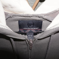 XL Vintage Y2K PHAT farm hip hop embroider 00s zip up hoodie