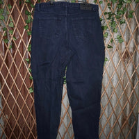 42 - Vintage Y2K anchor blue baggy wide leg skate 1990 pants