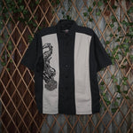 Medium- Vintage Y2K Harley Davidson button up mechanic shirt
