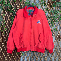 Vintage Y2K Fresno State University College embroider jacket