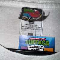 Vintage y2k mickey mouse 1990s american flag disney t-shirt