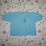 Small -Vintage Y2K surfing crop 1980s youth way cool t-shirt