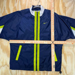 Vintage y2k nike 1990s embroidered lightweight windbreaker