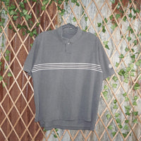 M - Vintage Y2K Hard Rock Cafe T-Shirts heavyweight polo - Gray - M