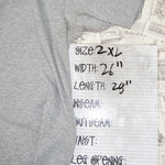 XXL - Vintage Y2K American Vintage T-Shirts popeye cabbage - Gray - XXL