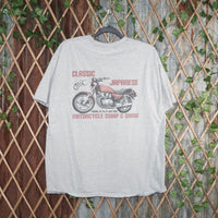 XL - Vintage Y2K American Vintage T-Shirts classic japanese - Gray - XL
