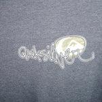 L - Vintage Y2K Quiksilver T-Shirts double sided multiple - Gray - L