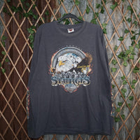 XXL - Vintage Y2K Harley-davidson T-Shirts black hills rally - Gray - XXL