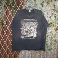XXL - Vintage Y2K American Vintage T-Shirts kern county - Black - XXL