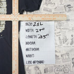 XXL - Vintage Y2K Tapout T-Shirts jumbo mega hit aop style - Black - XXL