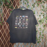 XXL - Vintage Y2K American Vintage T-Shirts kern county - Black - XXL