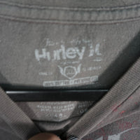 XL - Vintage Y2K Hurley T-Shirts big jumbo print faded skate - Gray - XL