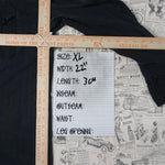 XL - Vintage Y2K 88 Shirts button long sleeve heavyweight - Black - XL