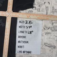 XXL - Vintage Y2K American Vintage T-Shirts big vulture - Gray - XXL