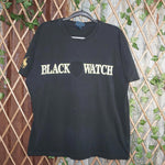 L - Vintage Y2K Polo Ralph Lauren T-Shirts black watch faded - L