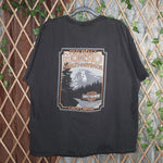 XXL - Vintage Y2K Harley-davidson T-Shirts screaming eagle - Black - XXL