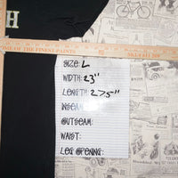 L - Vintage Y2K Polo Ralph Lauren T-Shirts black watch faded - L
