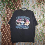 XXL - Vintage Y2K Harley-davidson T-Shirts motorcycle eagle - Black - XXL