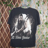 L - Vintage Y2K American Vintage T-Shirts religious jesus - Black - L