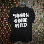 L - Vintage Y2K American Vintage T-Shirts skid row youth - Black - L