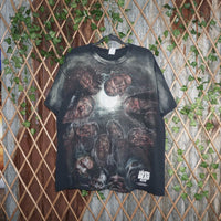 XXL - Vintage Y2K Amc T-Shirts walking dead tv show promo - Black - XXL