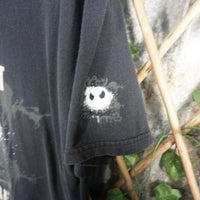 L - Vintage Y2K Disney T-Shirts worst nightmare jack - Black - L