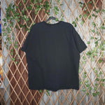XL - Vintage Y2K Quicksilver T-Shirts spell cursive sketch - Black - XL