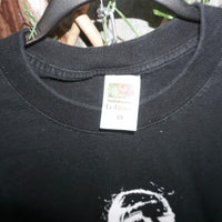 XL - Vintage Y2K American Made Distribute T-Shirts thought - Black - XL