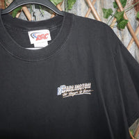 L - Vintage Y2K American Vintage T-Shirts darlington tough - Black - L