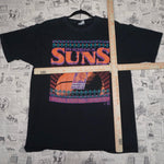 XL - Vintage Y2K Nba T-Shirts phoenix suns basketball team - Black - XL